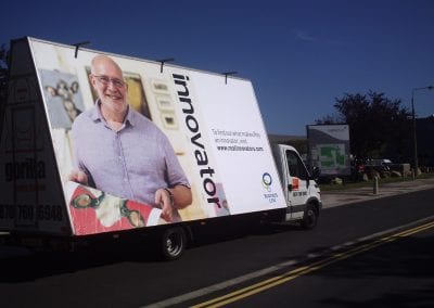 Mobile Billboard advertising Business to Business in North Yorkshire