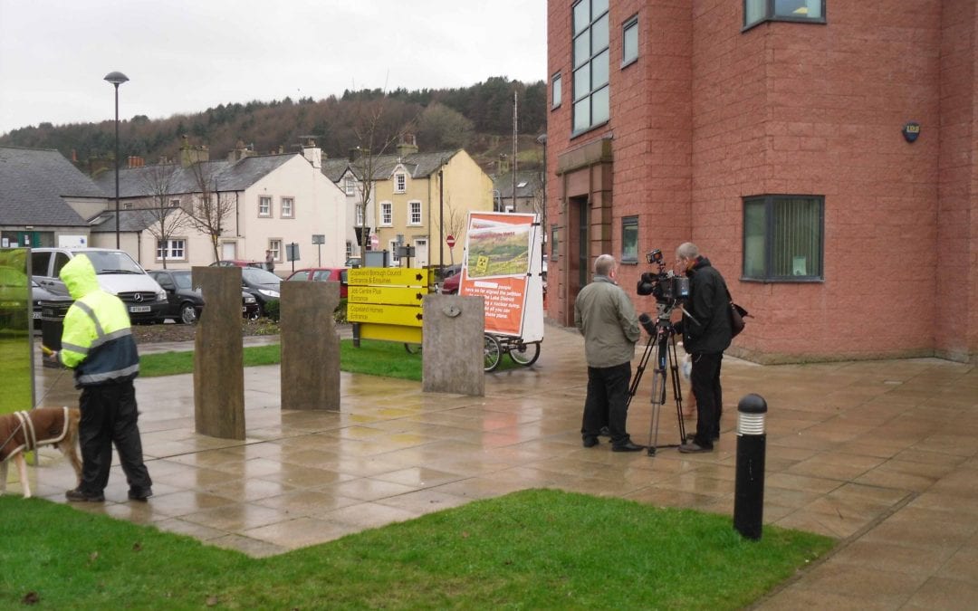 38 Degrees AdBikes Cumbria Lobbying