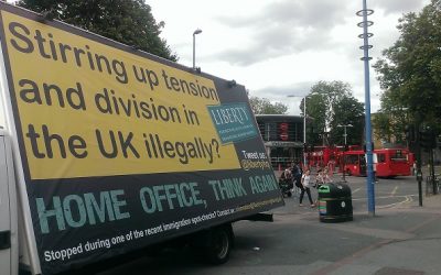 Liberty hits back against Home Office’s racist AdVan