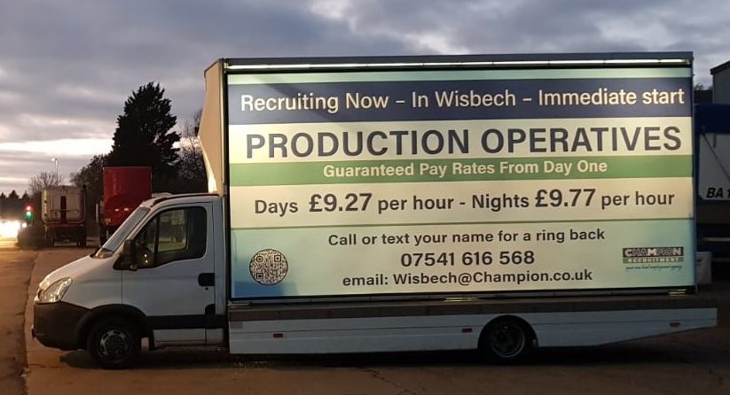 Backlit AdVan