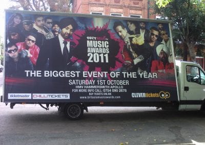 Poster Van BritAsia TV Awards London