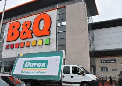 Advertising Van promoting Durox Watford