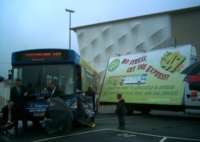 AdVan Stagecoach North East Route Launch