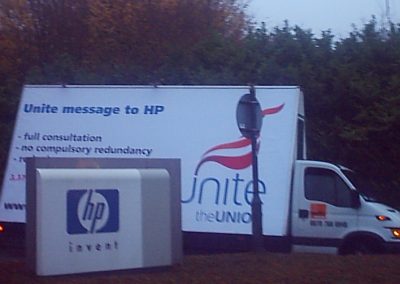 Unite The Union Ad Van