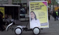 LA Fitness AdBike Woking