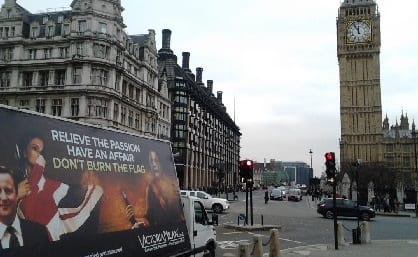 European Ad Van Campaign Comes to London