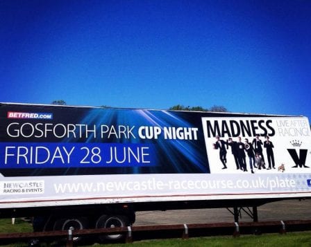 Ad trailer promoting Madness concert