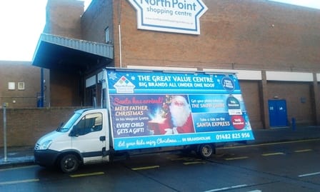 Gorilla AdVan Promote Northpoint Kingston upon Hull