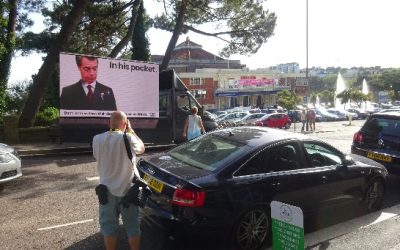 Digital Advertising Van Guerrilla Tactic