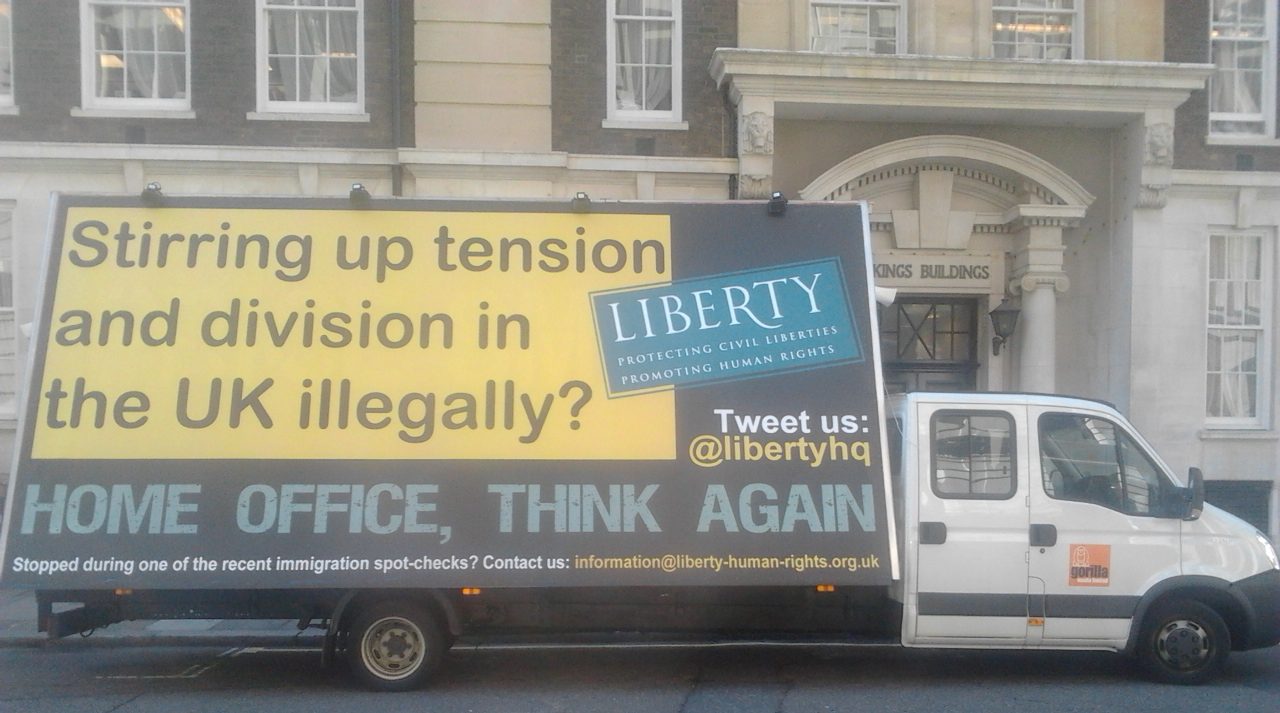 liberty advertising van london